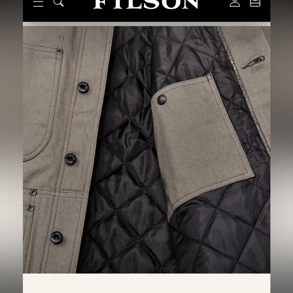 NWT Filson Worksmith Insulated jacket - Picture 3 of 10